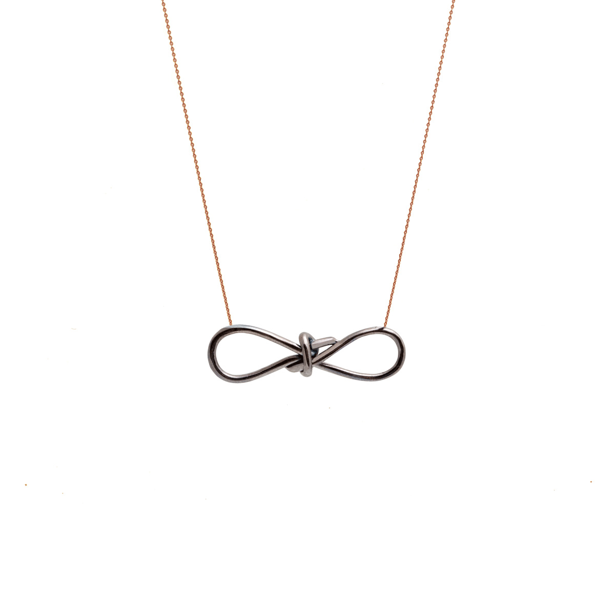 پرسته گردنبند طلا پاپیون