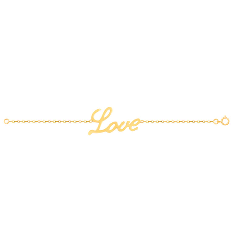 پابند طلا LOVE