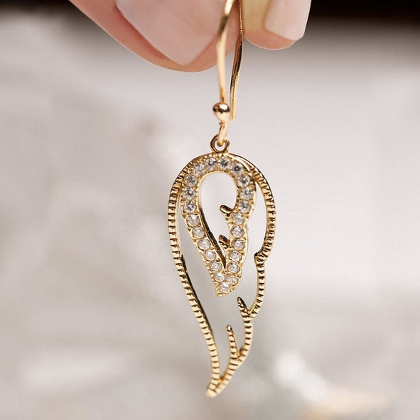 گوشواره طلا بال فرشته