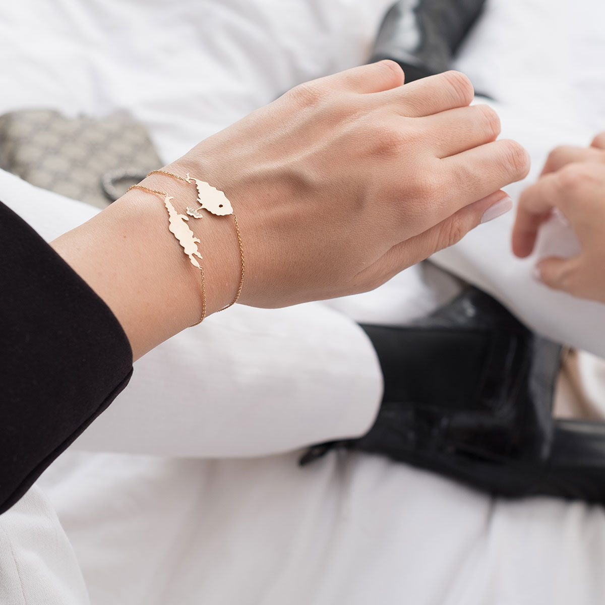 دستبند طلا تمساح