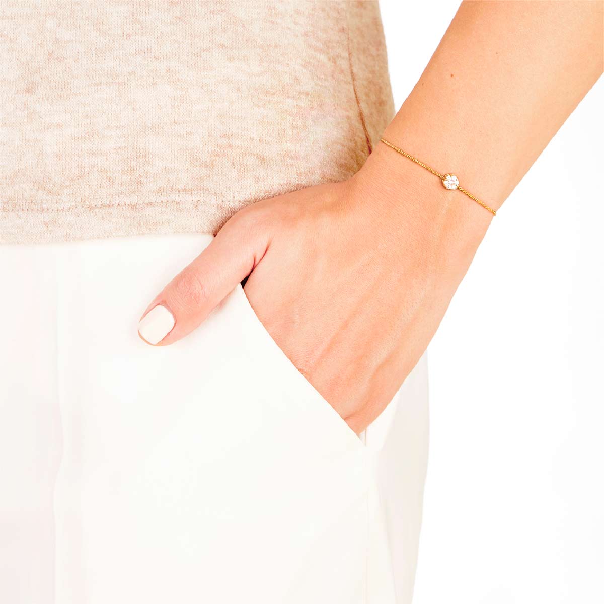 دستبند طلا فلاور - تصویر 2