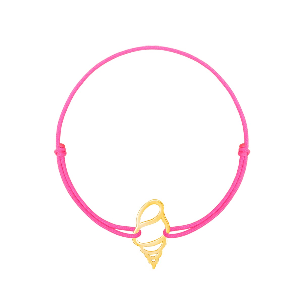 دستبند طلا بافت صدف