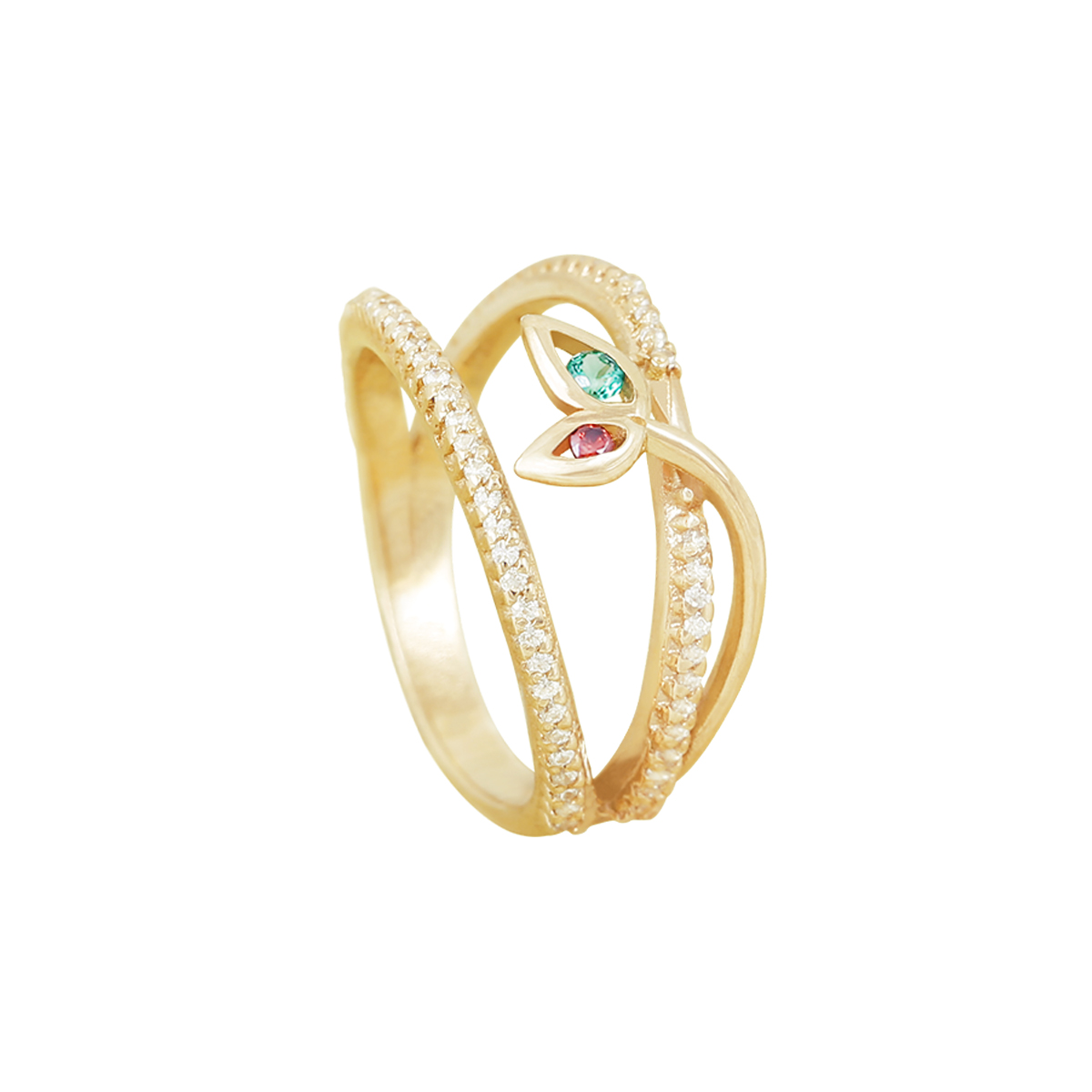 انگشتر طلا گندم پرسته