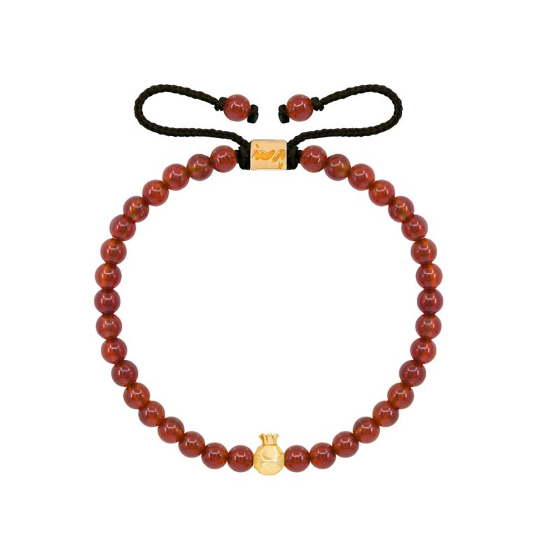 دستبند طلا انار کوچک