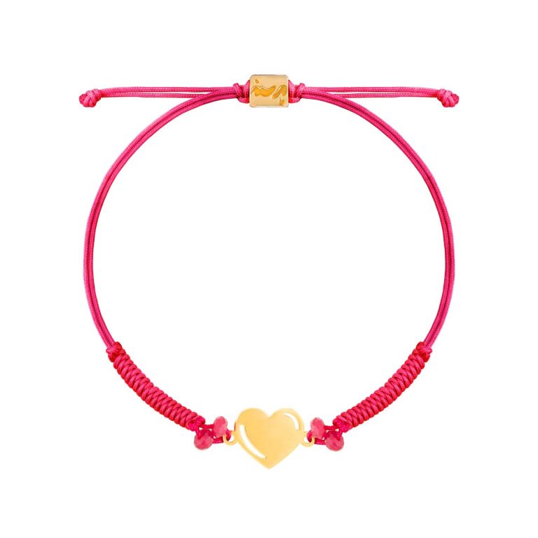 دستبند طلا قلب ولنتاین دستبند طلا قلب ولنتاین