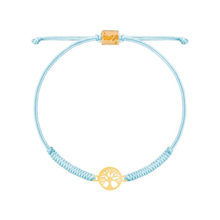 دستبند طلا درخت زندگی پرسته دستبند طلا درخت زندگی پرسته