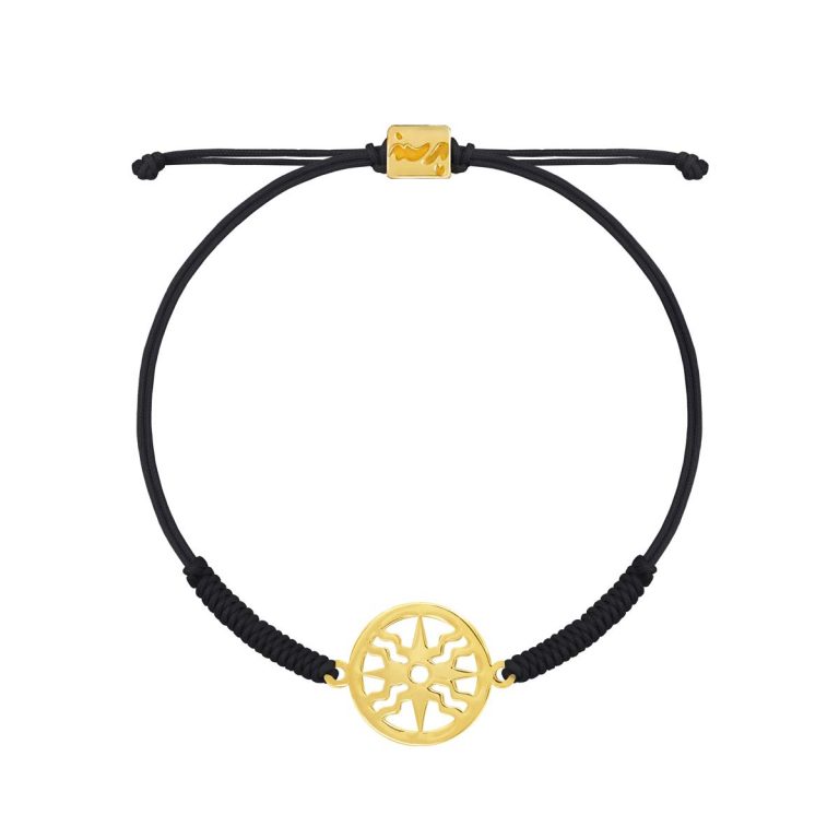 دستبند بافت طلا خورشید پرسته دستبند بافت طلا خورشید پرسته