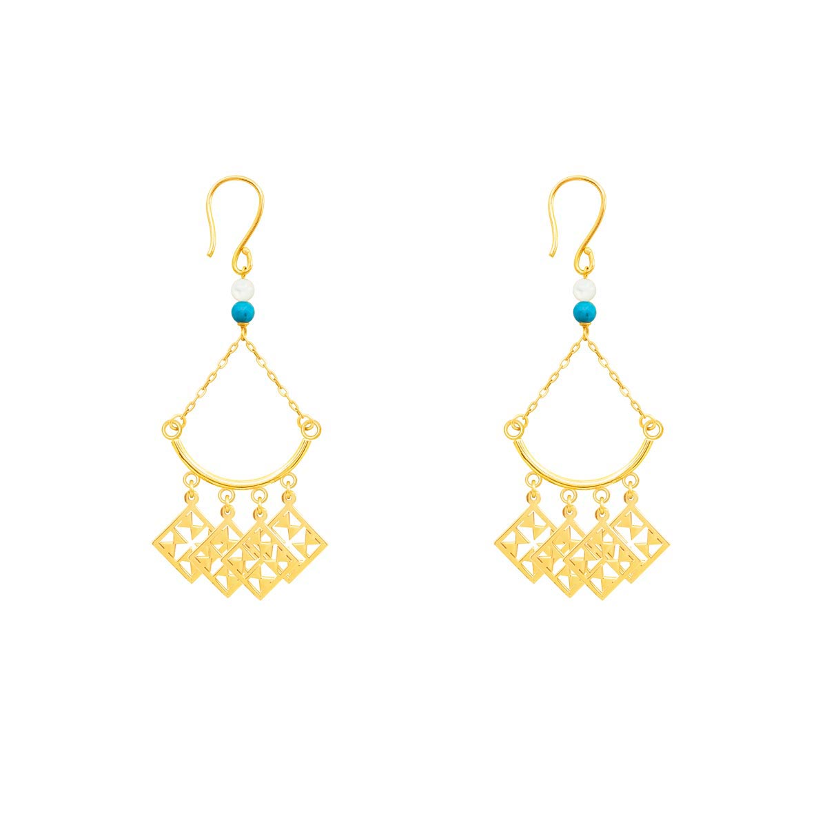 گوشواره طلا نورا