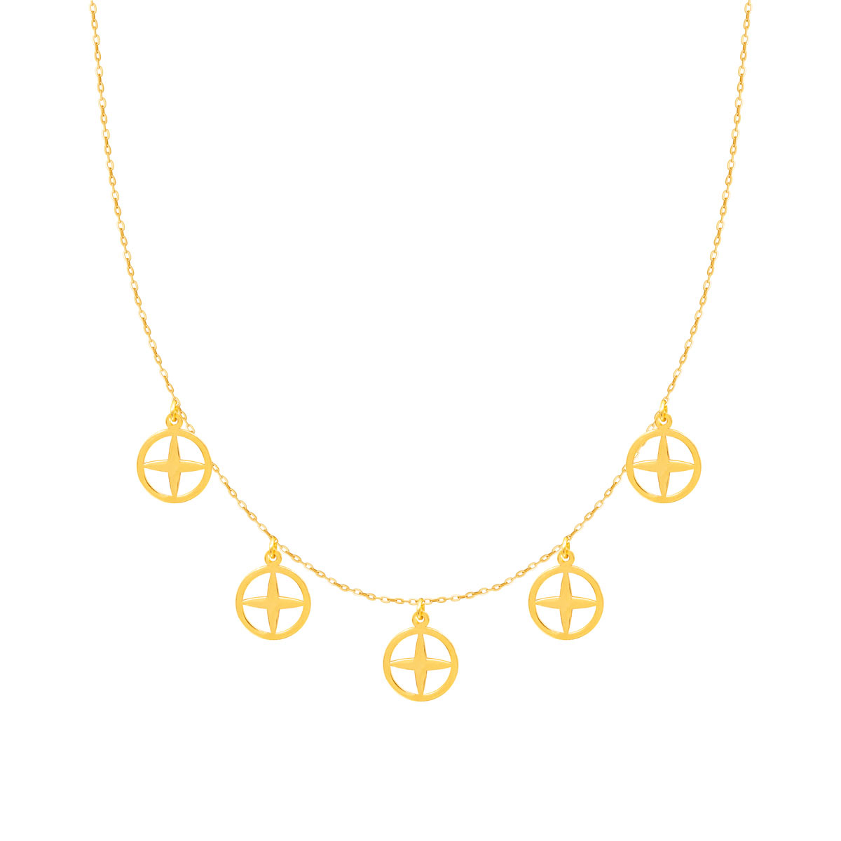 گردنبند طلا آفتاب پرسته