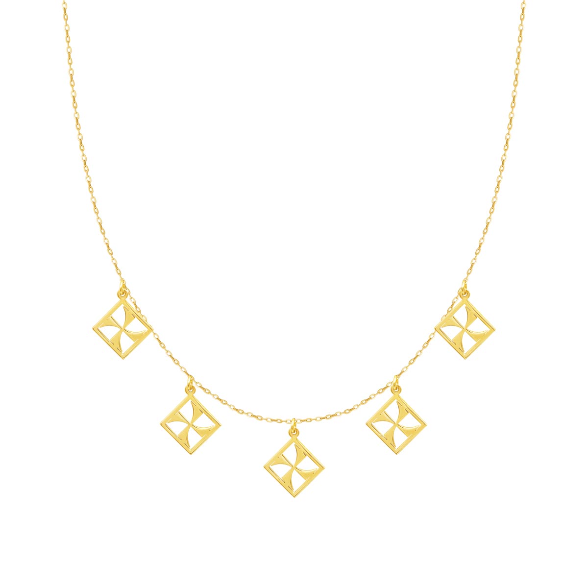 گردنبند طلا مهر پرسته