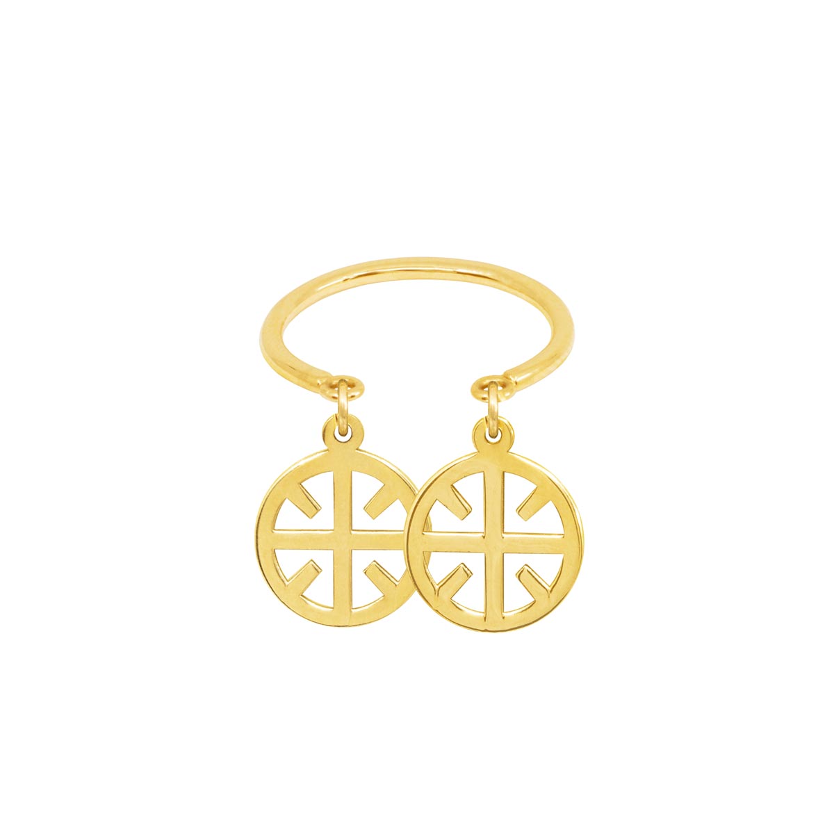 انگشتر طلا نور پرسته