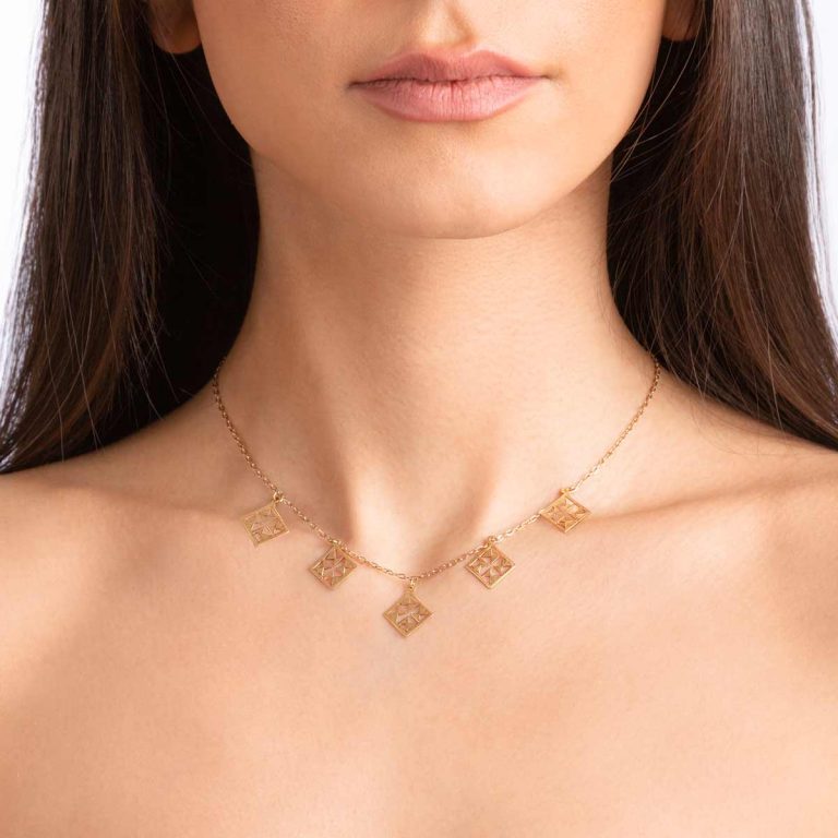 گردنبند طلا نورا - تصویر 2