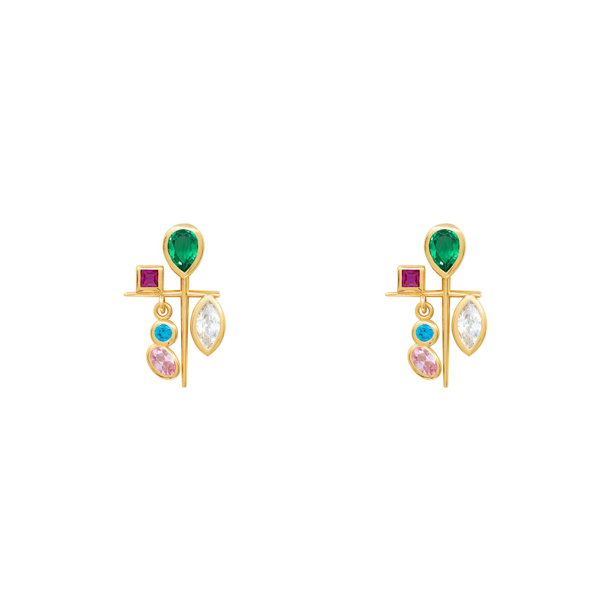 گوشواره طلا آتوسا - تصویر 1