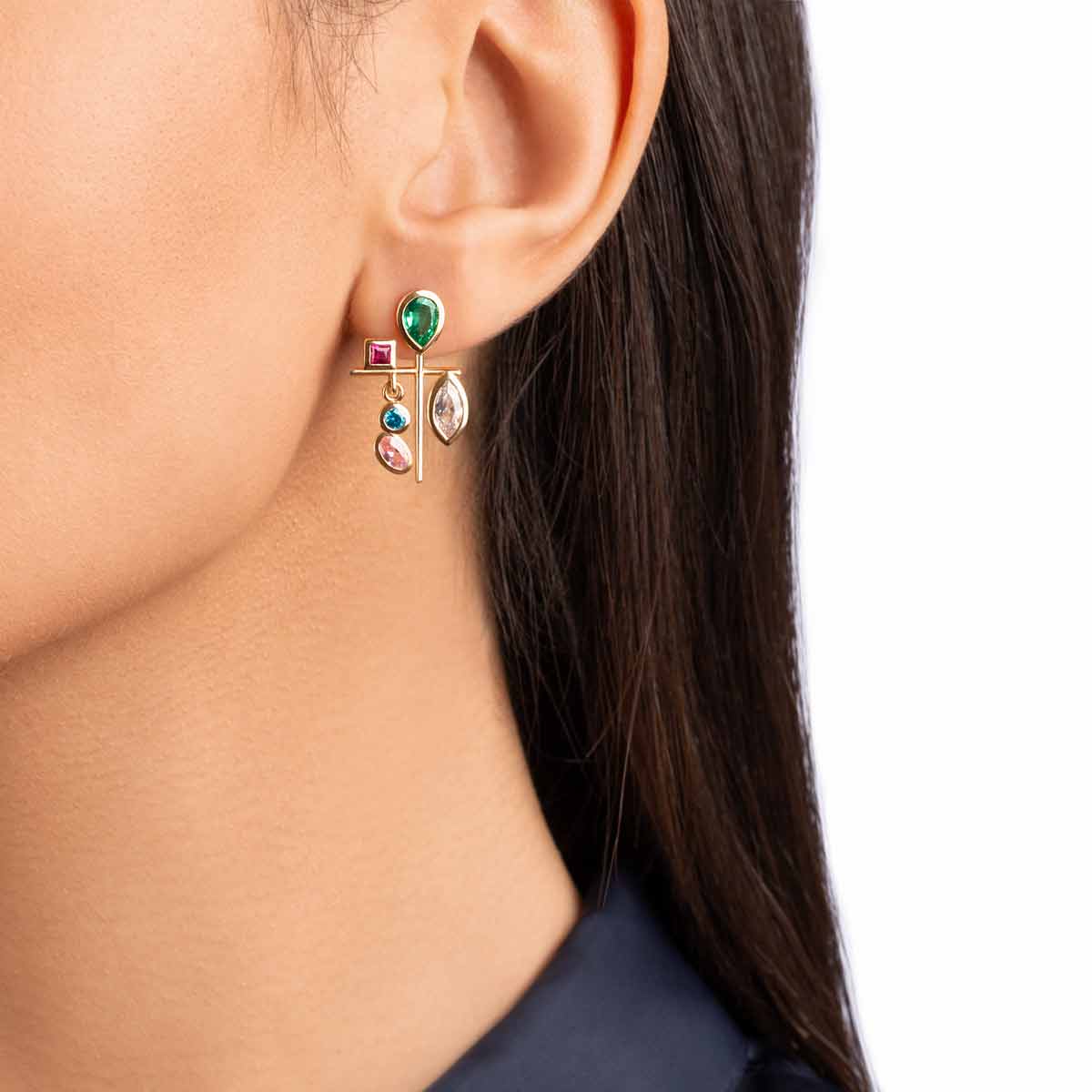 گوشواره طلا آتوسا - تصویر 2