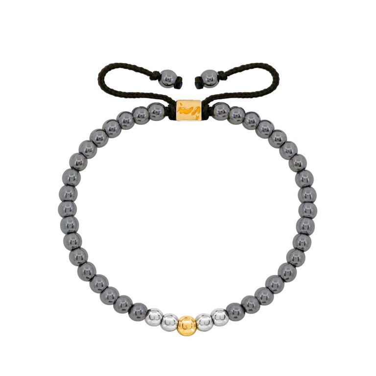 WBB214 دستبند طلا سنگی ژاسمین