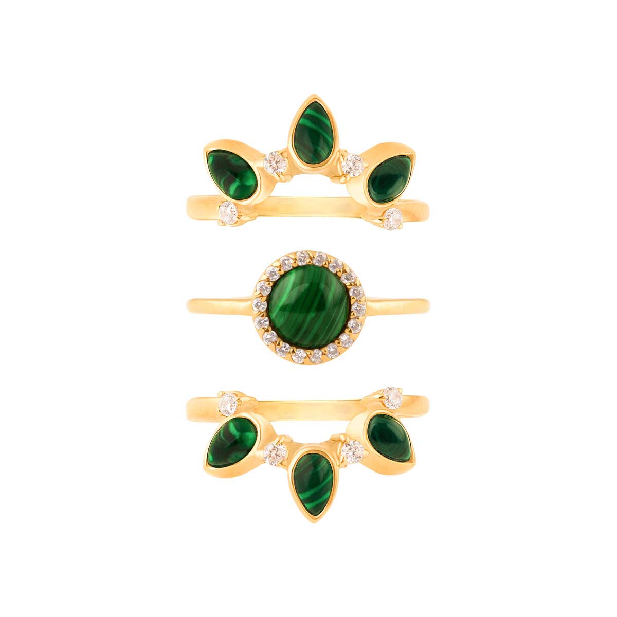 انگشتر طلا مینٍلاوا پرسته