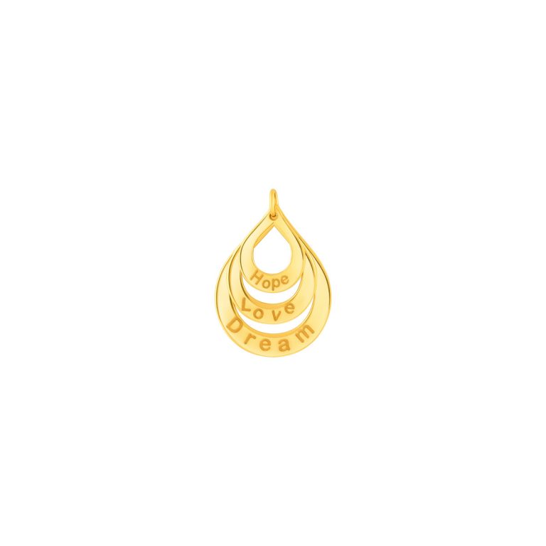 آویز طلا اشک