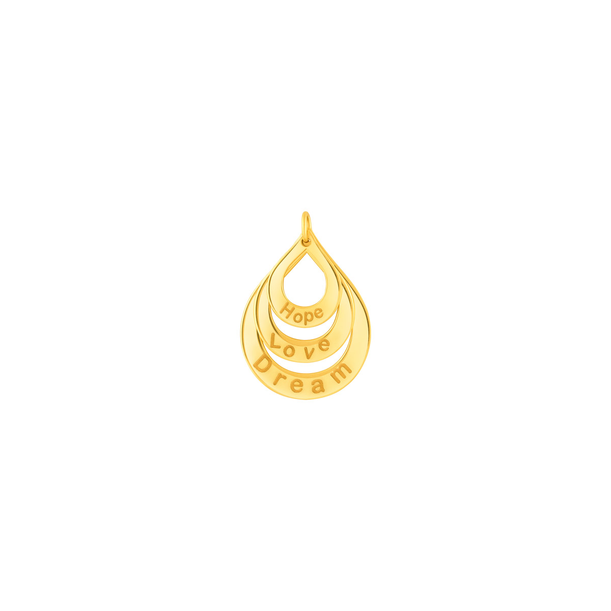 آویز طلا اشک