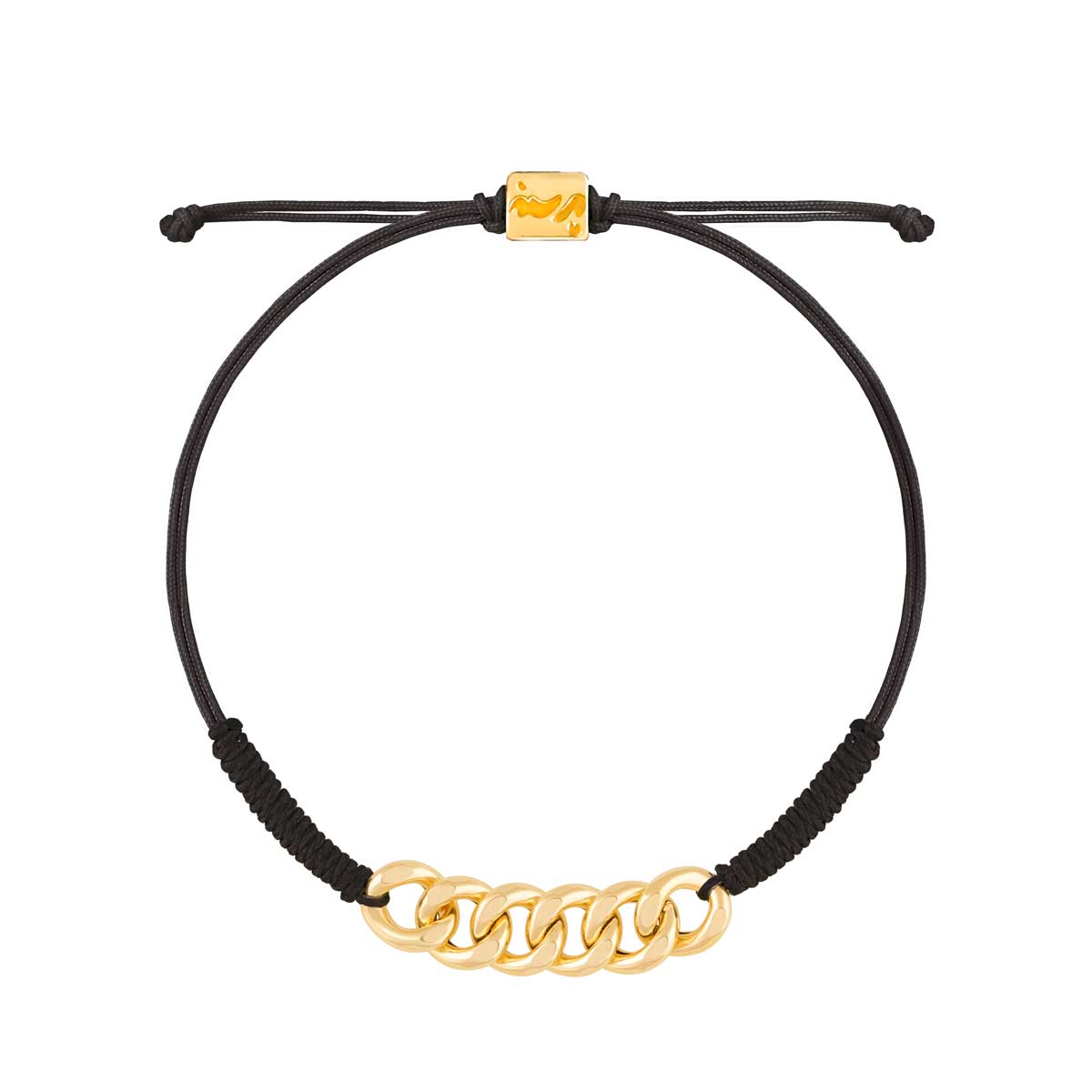 دستبند طلا بافت شش حلقه کارتیه