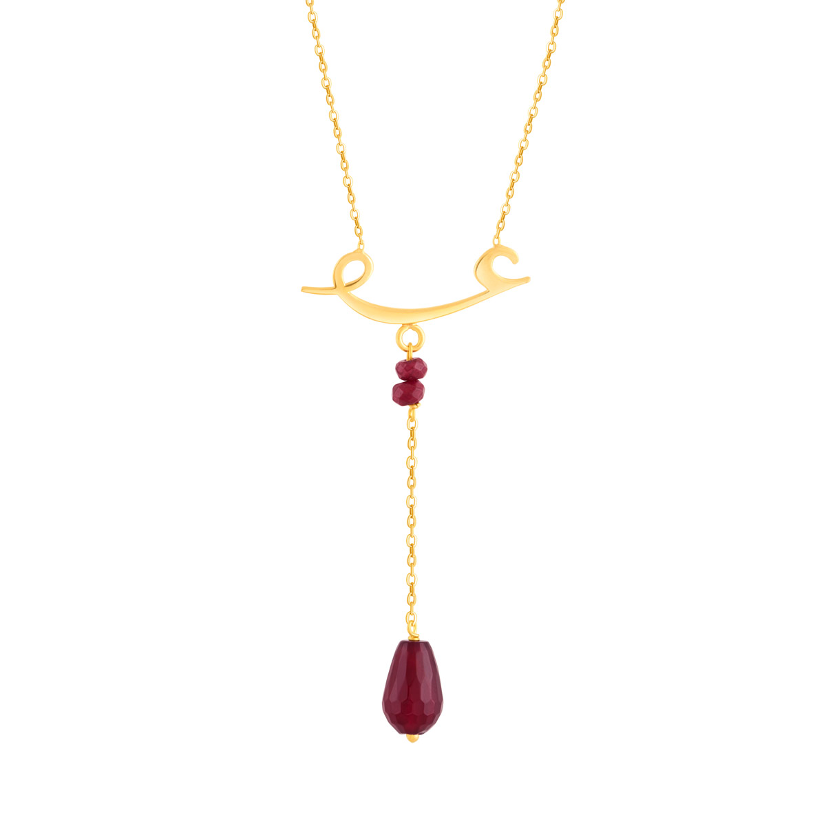 گردنبند طلا عشق و اشک