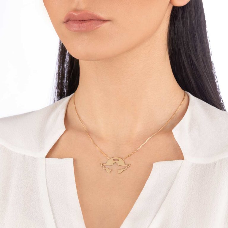 گردنبند طلا آنجلا - تصویر 2