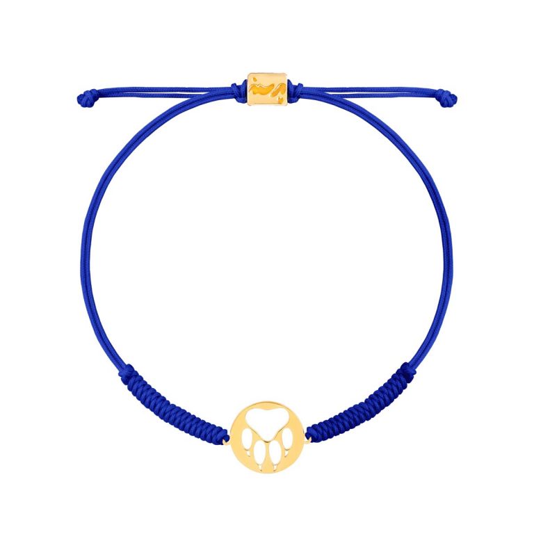 دستبند طلا بافت پنجه