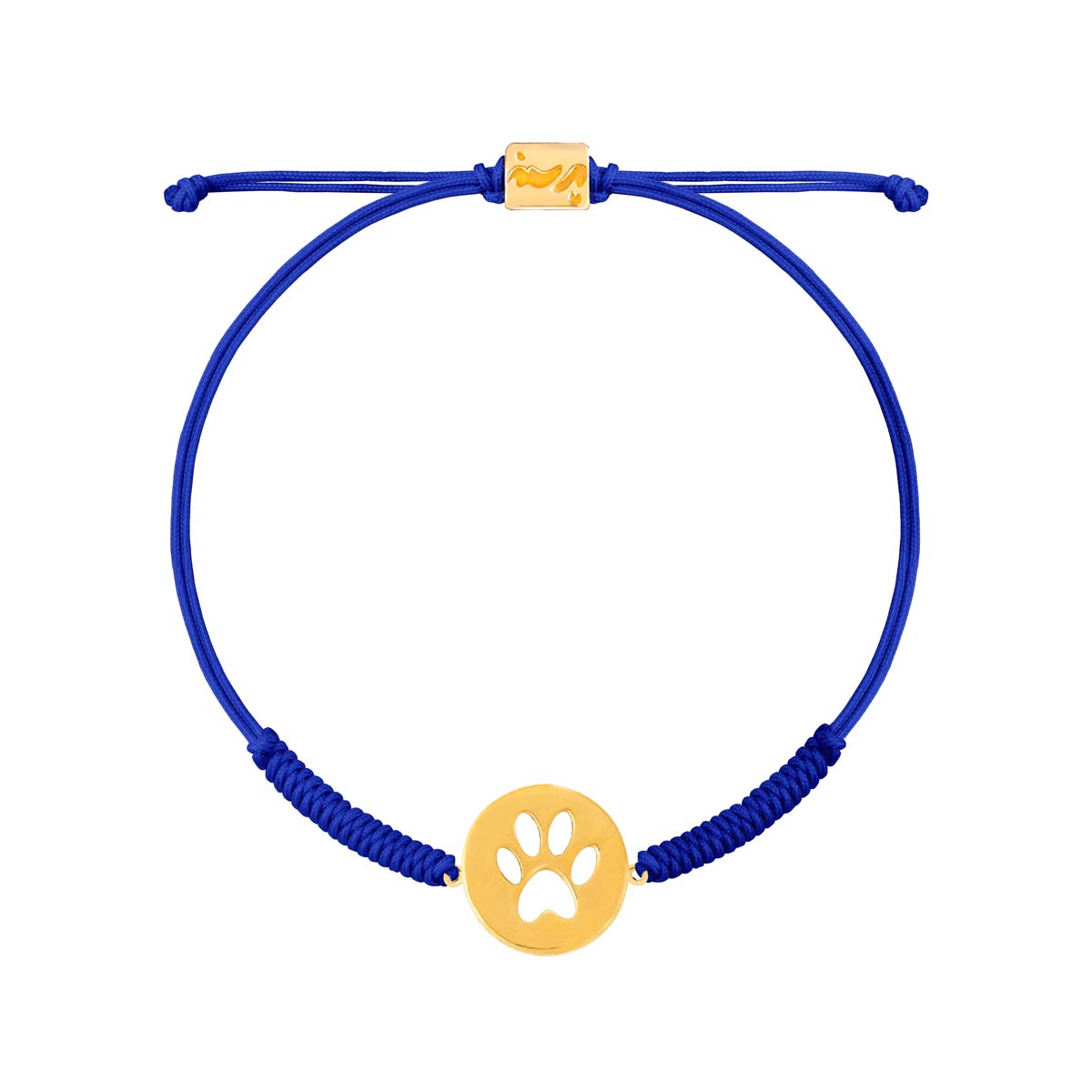 دستبند طلا بافت رد پا