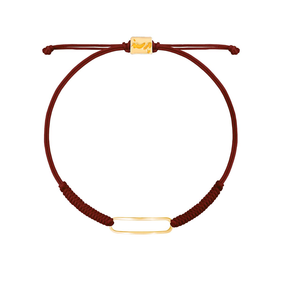 WBB306 دستبند طلا بافت زرشکی ژاسمن