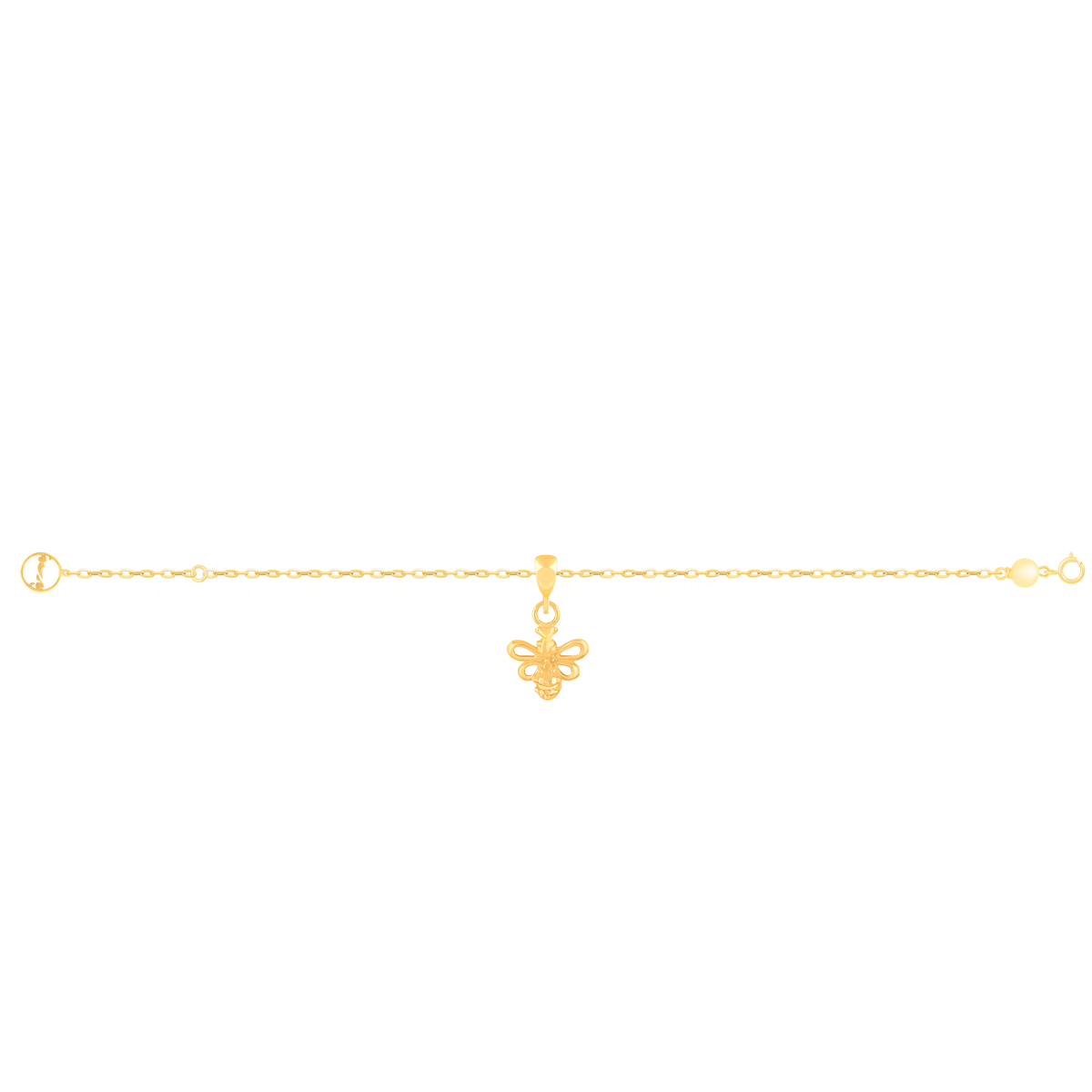 WBC152 دستبند طلا زنبور