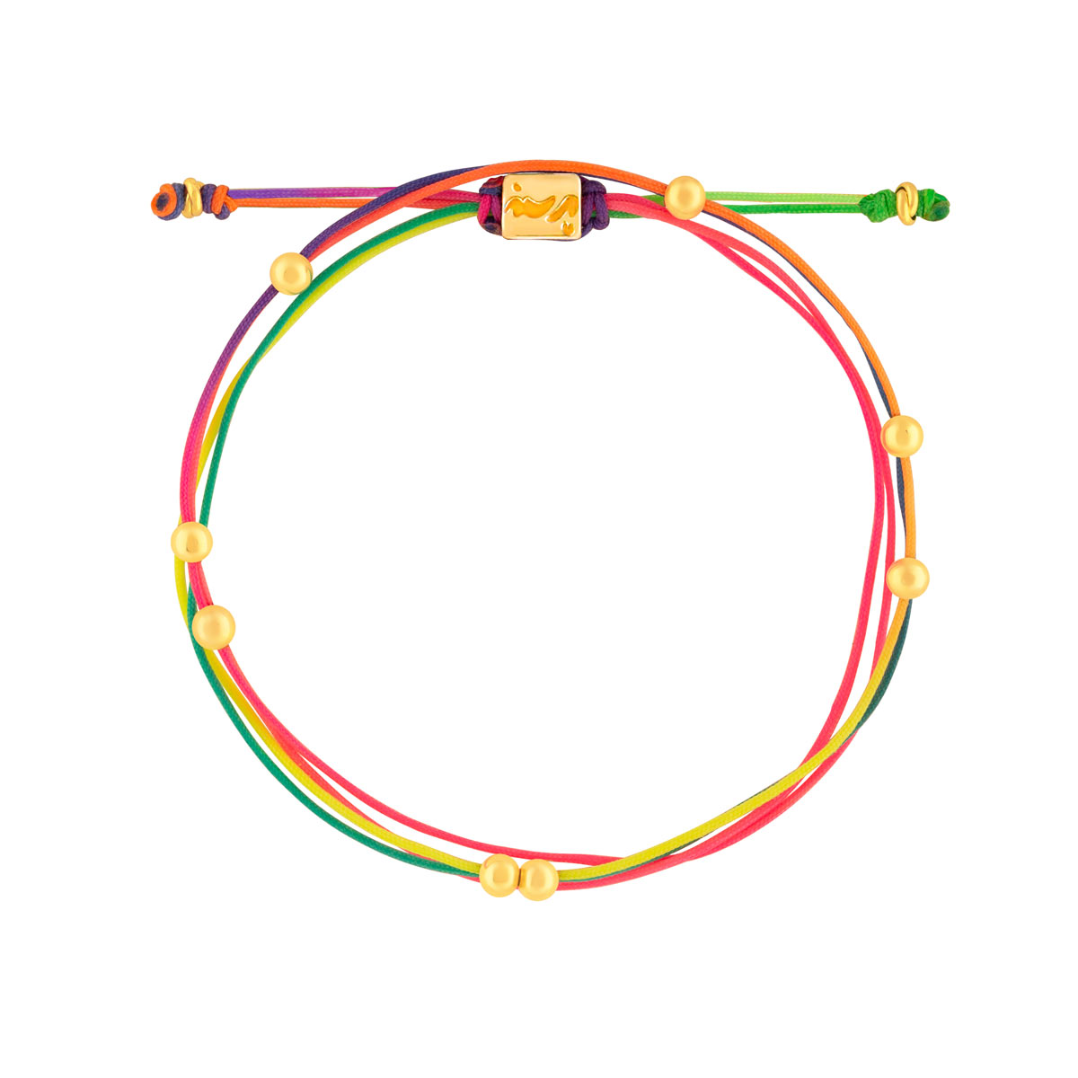 دستبند طلا بافت هشت گوی