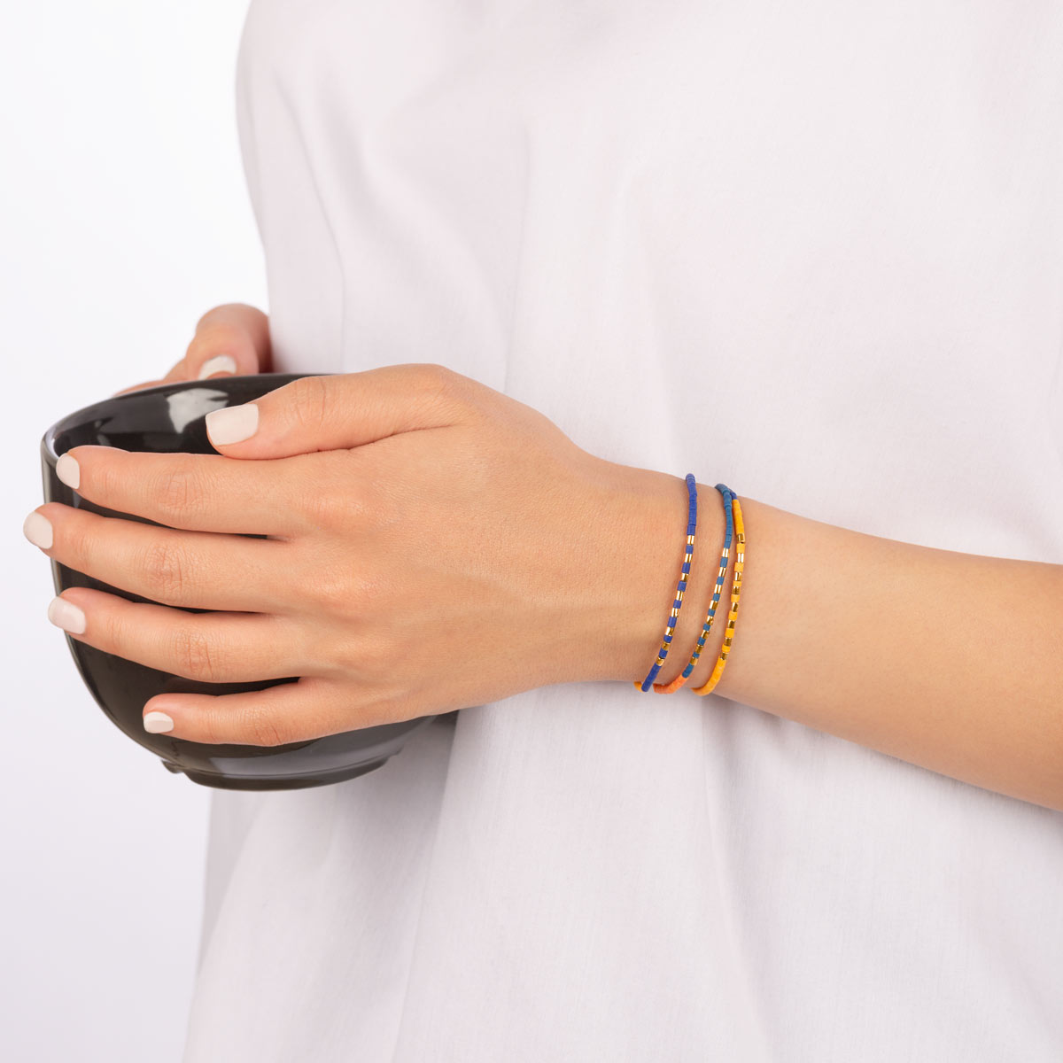 دستبند طلا هشت مهره