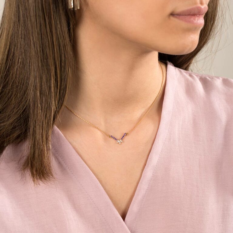 گردنبند طلا سروناز