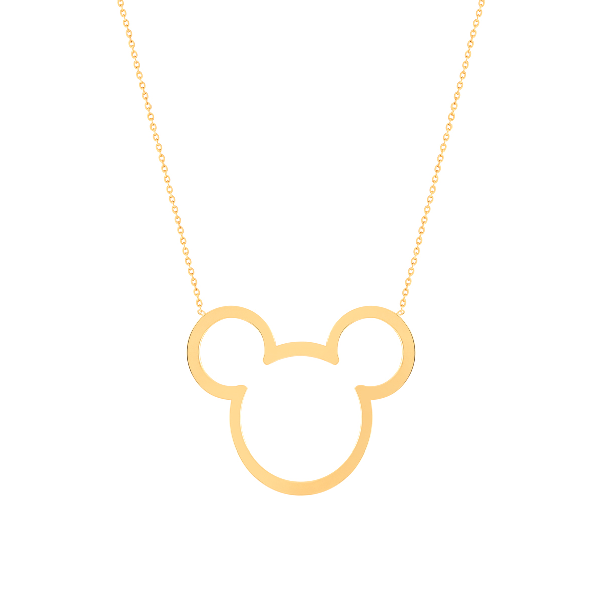 WN655 گردنبند طلا میکی ماوس بزرگ