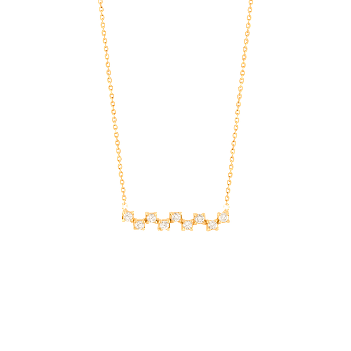 گردنبند طلا هالی