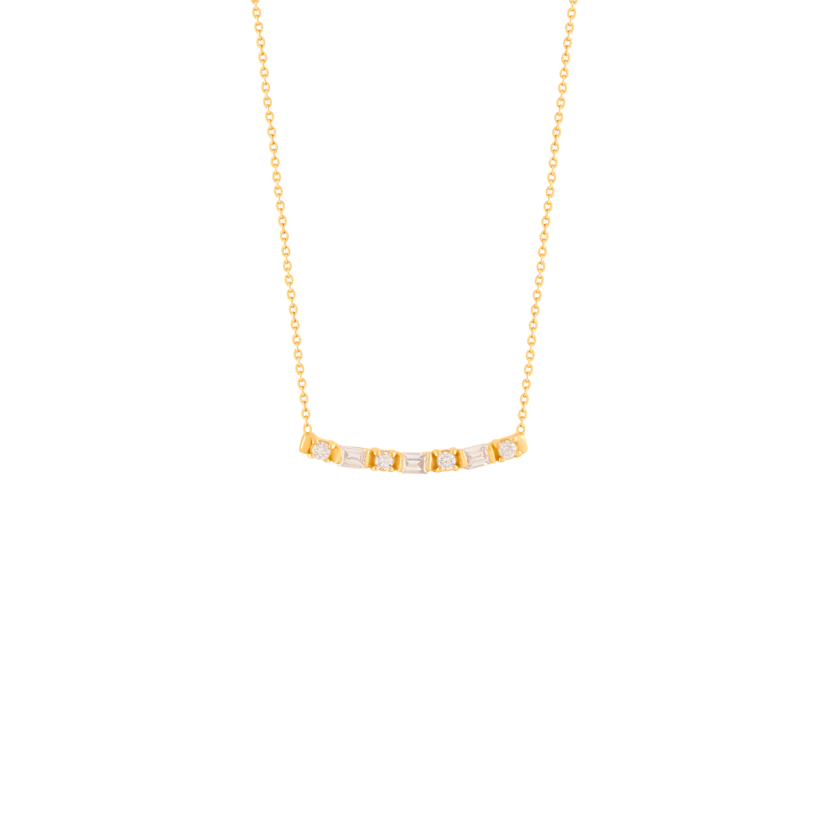 WN697 گردنبند طلا نایلا