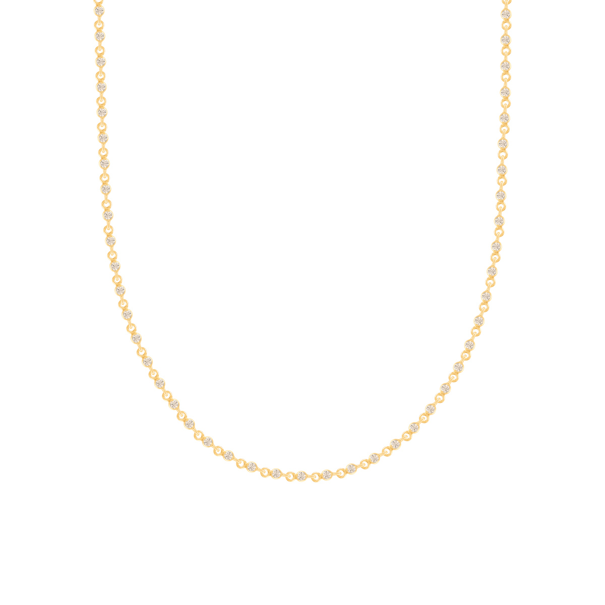 گردنبند طلا تمام لونا