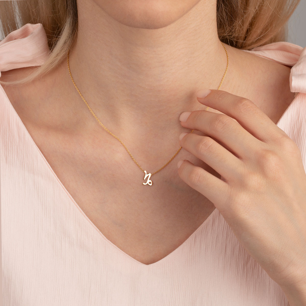 گردنبند طلا ساین ماه دی