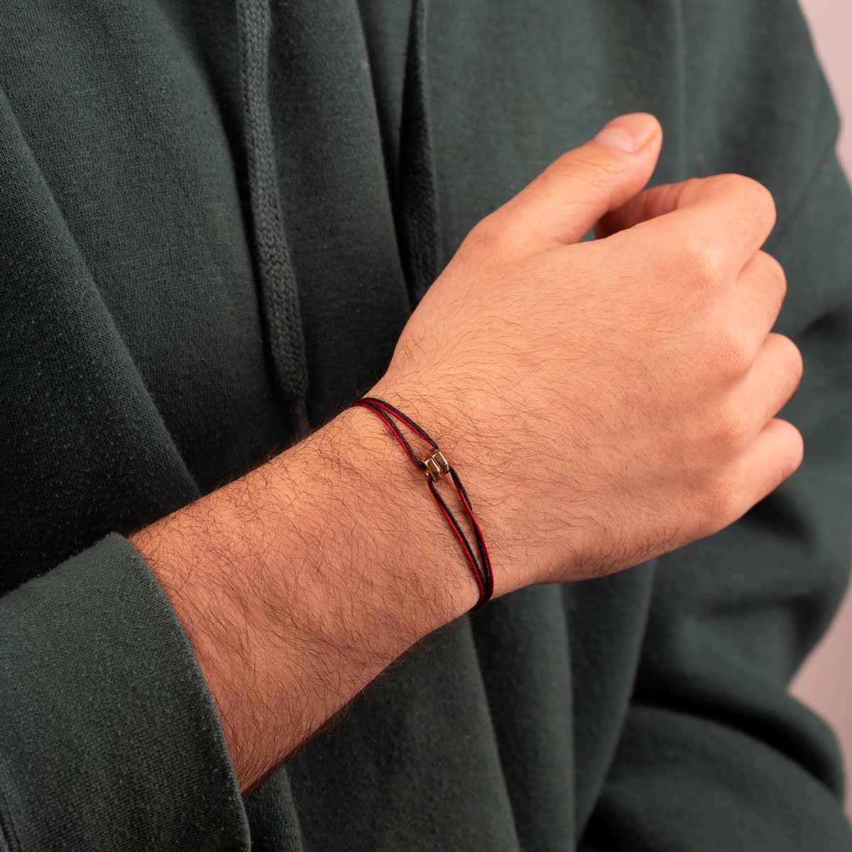 دستبند طلا بافت نیکولا