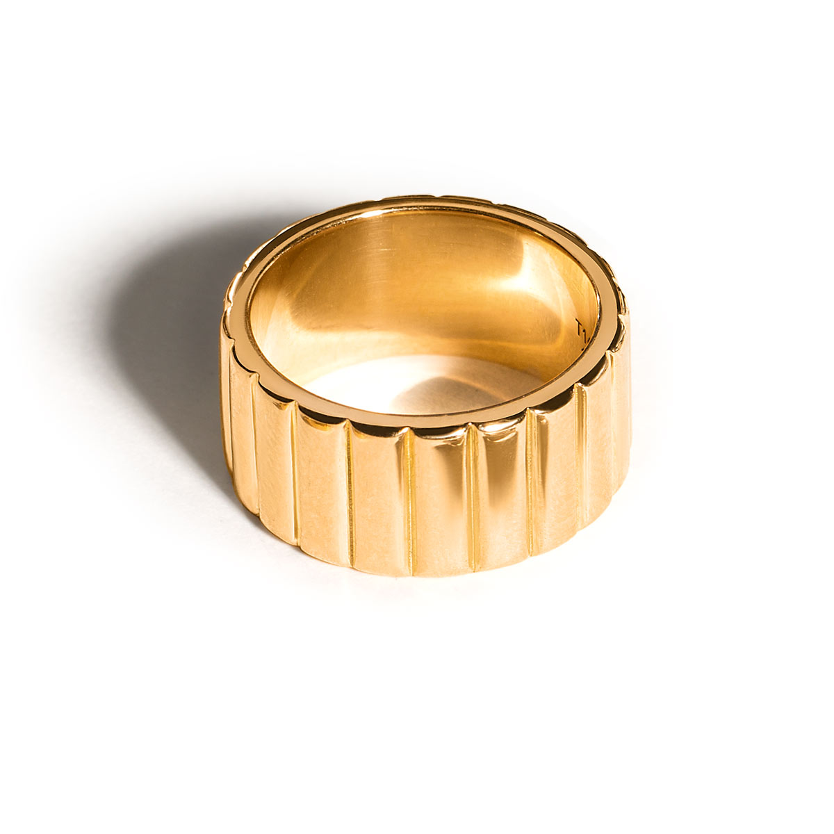 انگشتر طلا سارنگ نارنجی