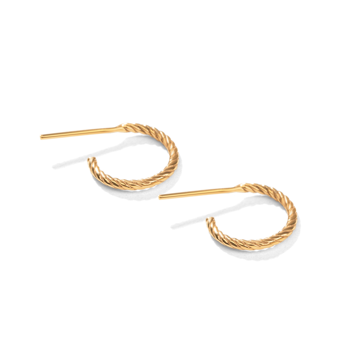 WE636 گوشواره طلا نیک تاش