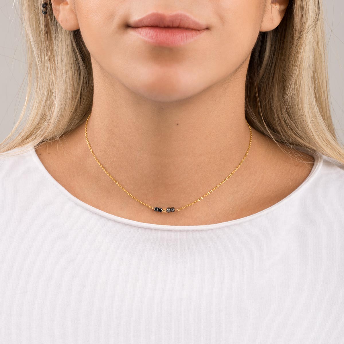 گردنبند طلا ژالین