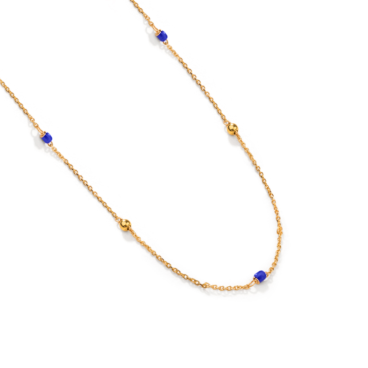 گردنبند منجوقی آرمیتا آبی