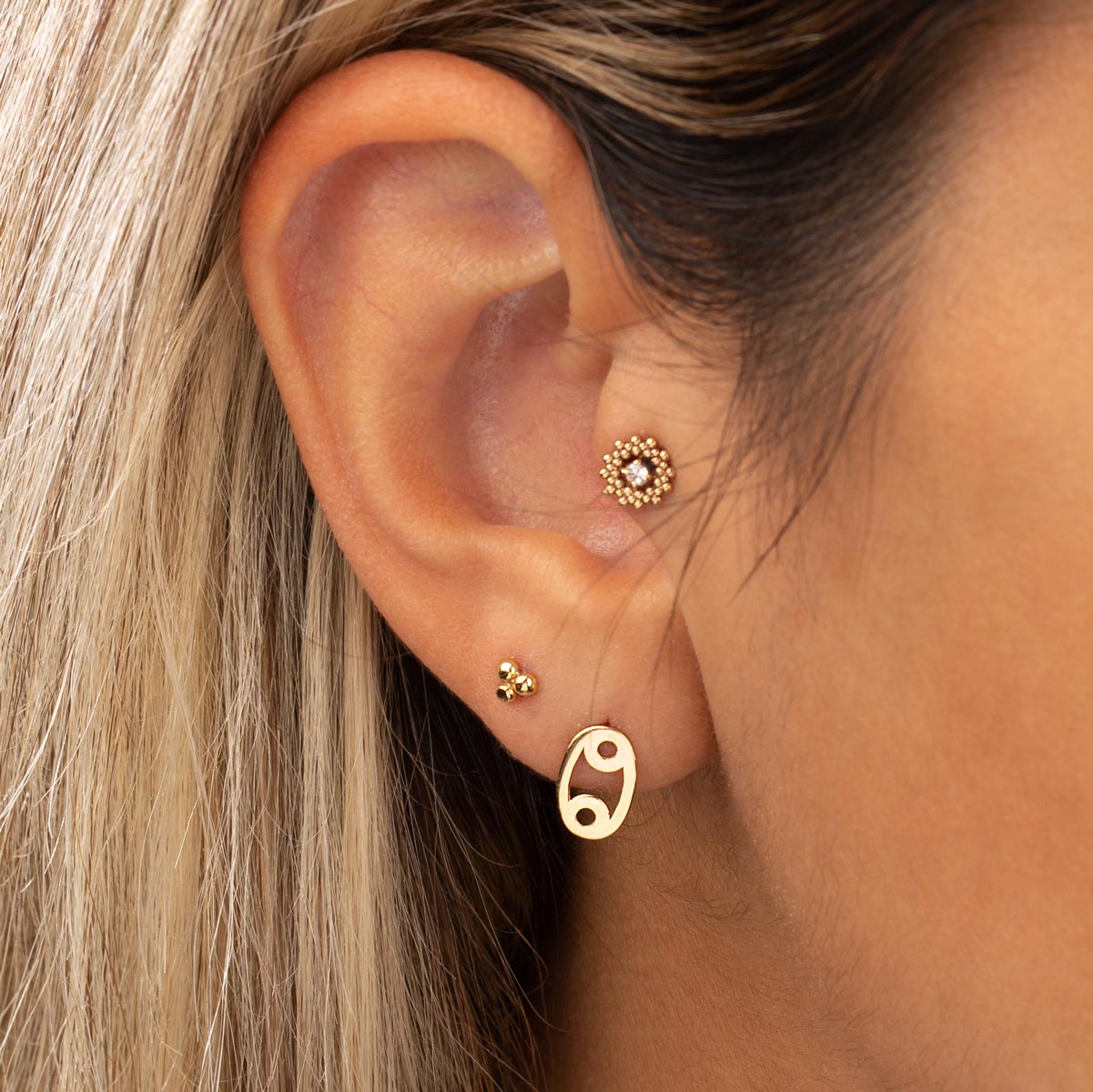 گوشواره طلا ساین تیر