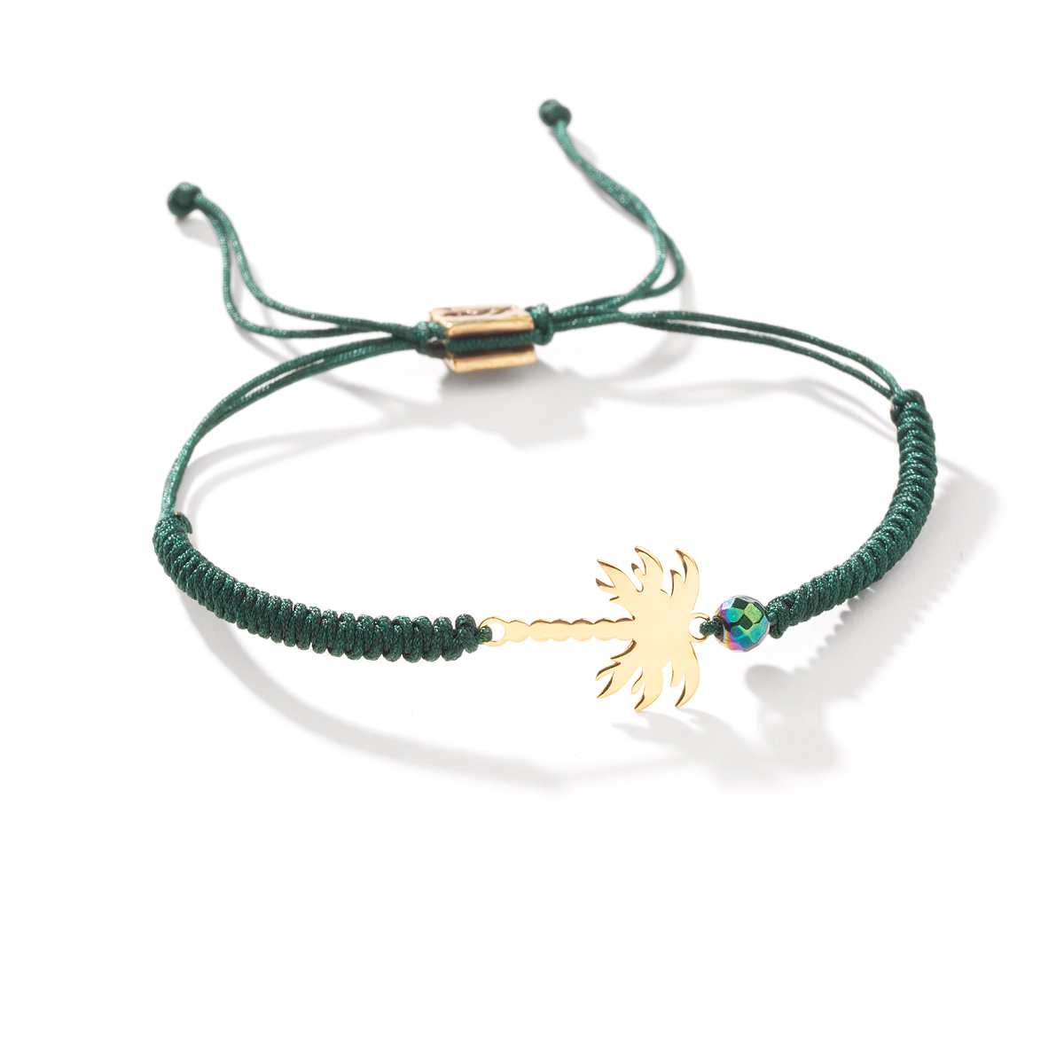 دستبند طلا بافت نخل