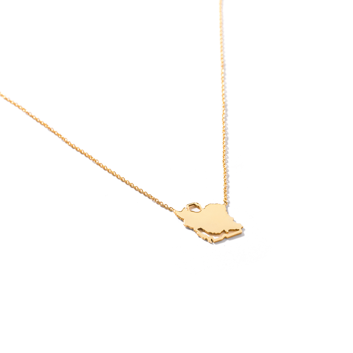 prod-_50165 گردنبند طلا نقشه ایران