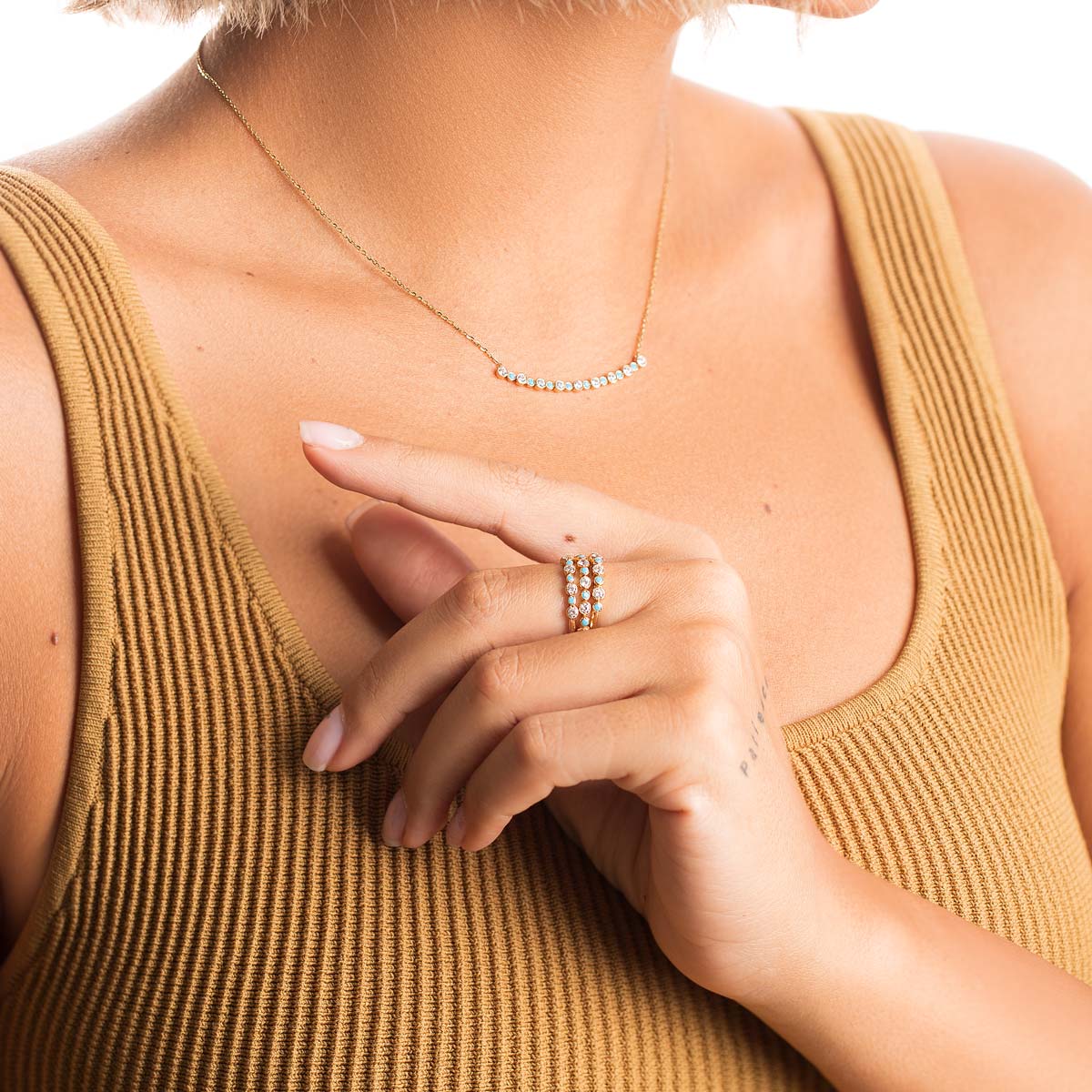 گردنبند طلا کهکشان - تصویر 4