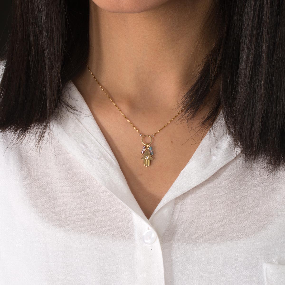گردنبند طلا همسا - تصویر 3
