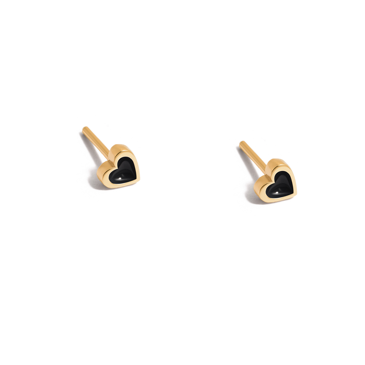 Black Delvin Gold Earrings g Black Delvin Gold Earrings g