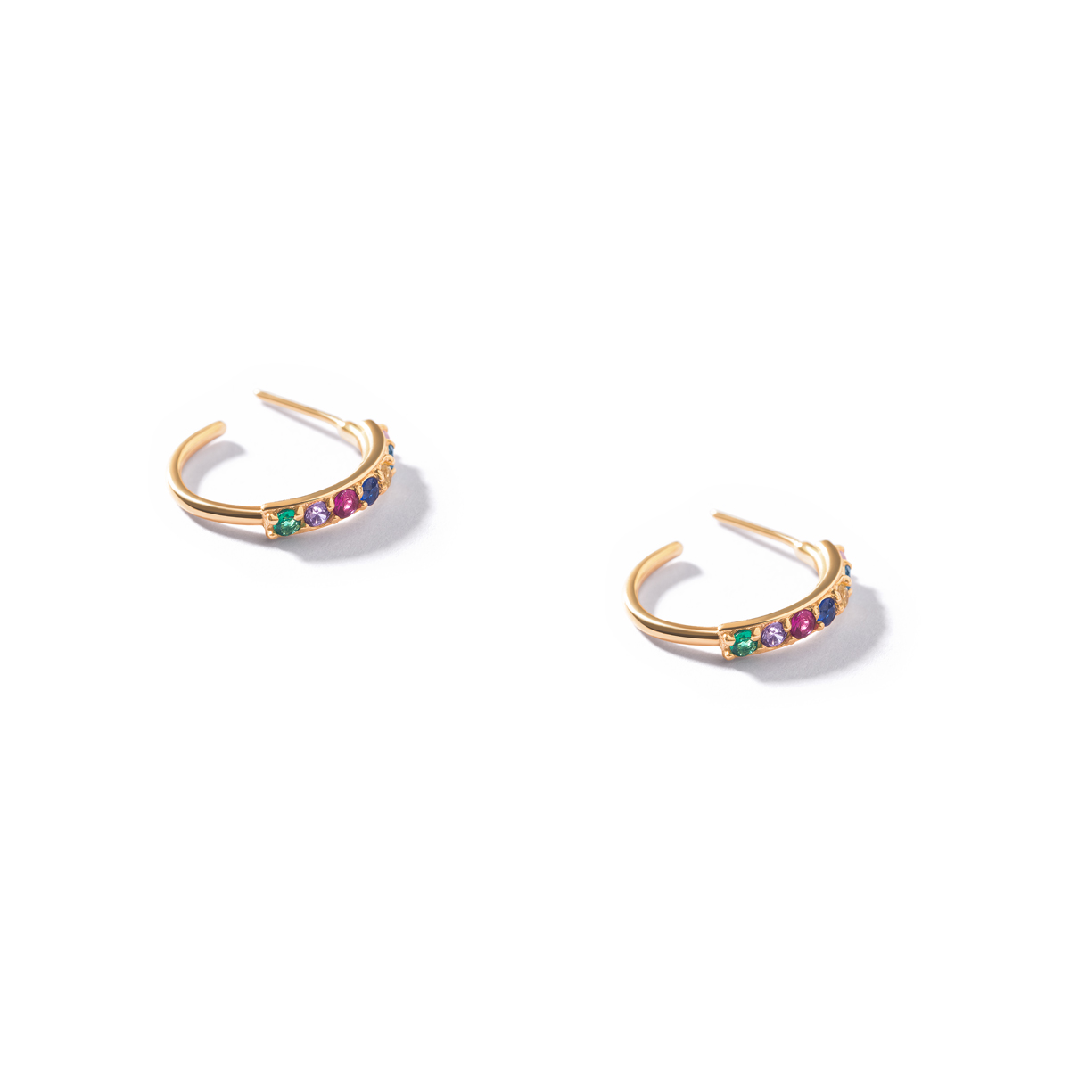 Rainbow Gold Earrings g