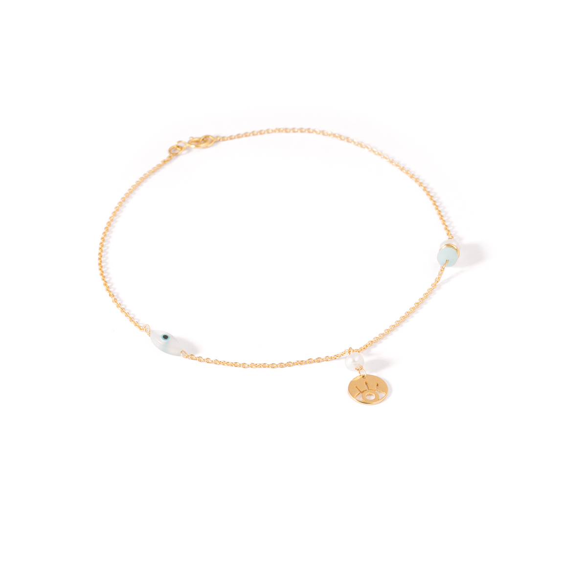Eye gold bracelet g